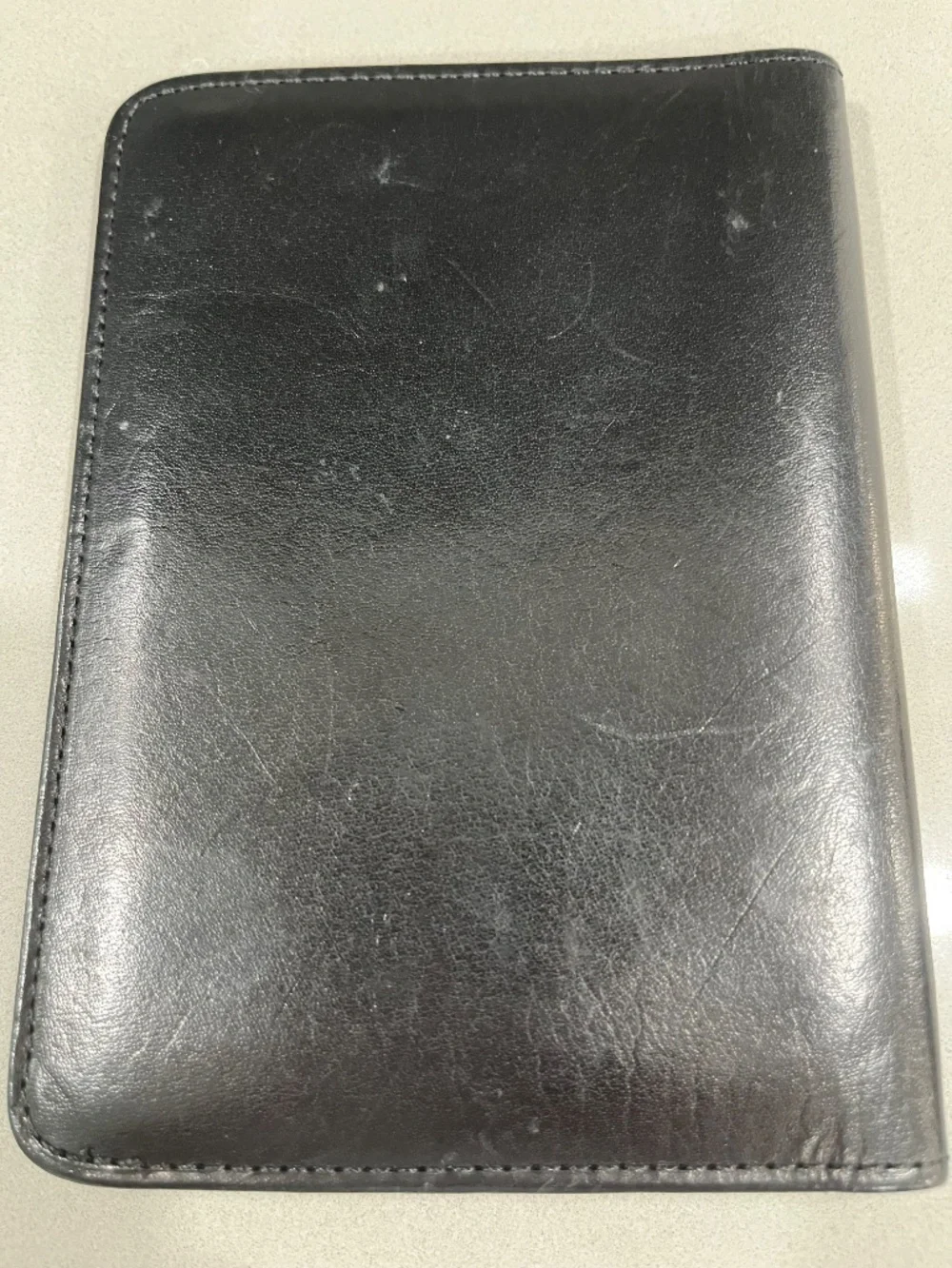 Coach black passport